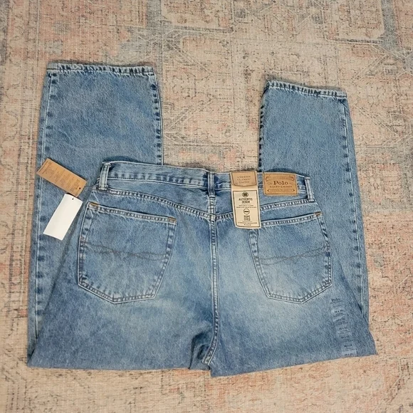 Polo Ralph Lauren Anders Classic Tapered Fit Jeans NWT 36 x 32 Men's - Picture 3 of 15